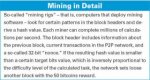 The Bitcoin algorithm