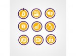 Bitcoins icon