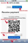 Bitcoins iPhone